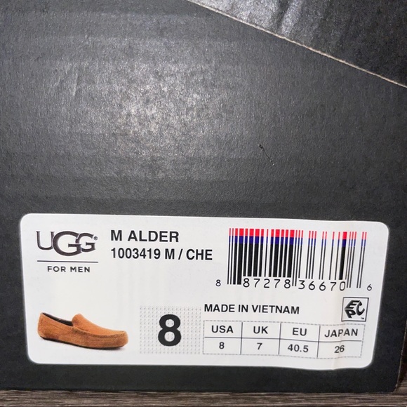 Brown Ugg Alder Mens Slipper - Picture 4 of 5